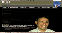 Desktop Screenshot of alef-formations.com
